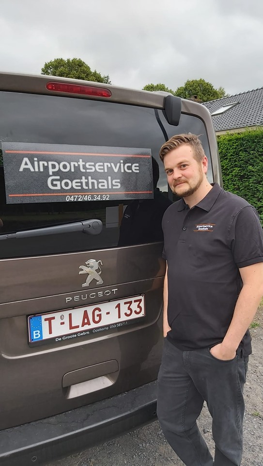 taxibedrijven met luchthavenvervoer Zedelgem Airportservice Goethals