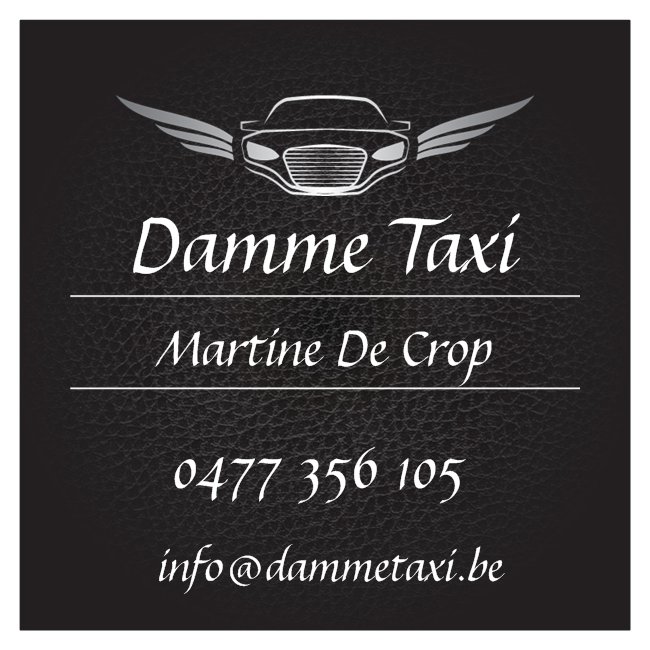 taxibedrijven met luchthavenvervoer Beernem Damme Taxi