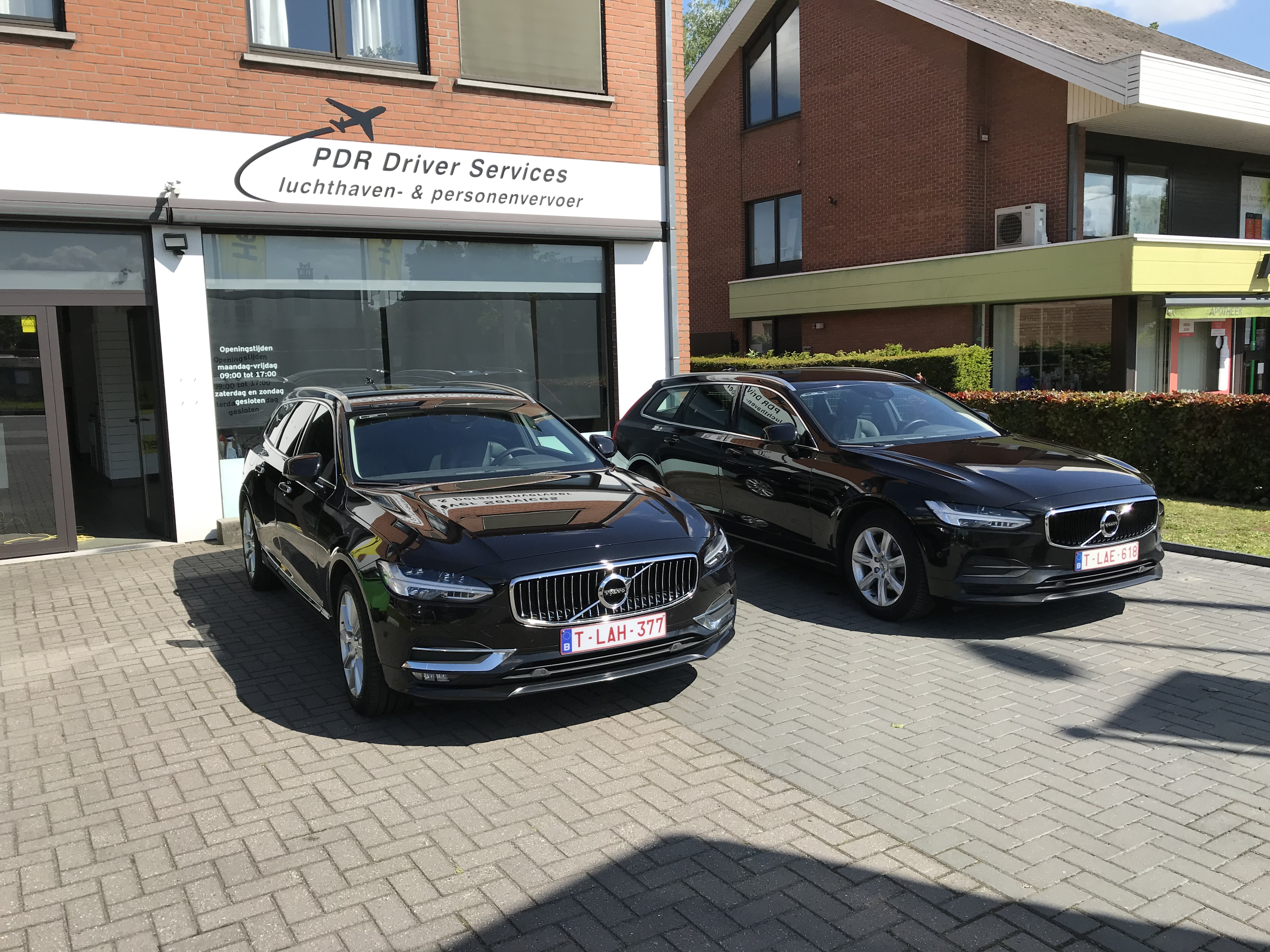 taxibedrijven met luchthavenvervoer Gent PDR Driver Services
