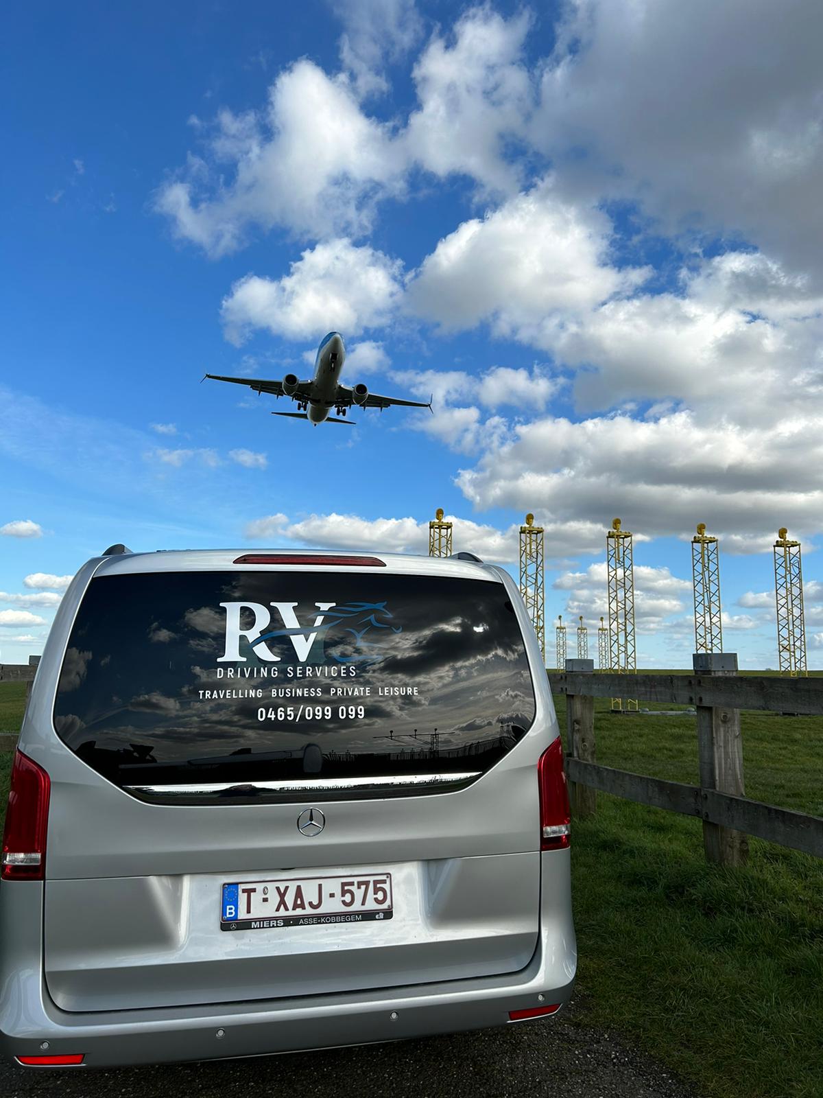 taxibedrijven met luchthavenvervoer Kapelle-op-den-Bos | RV Driving Services