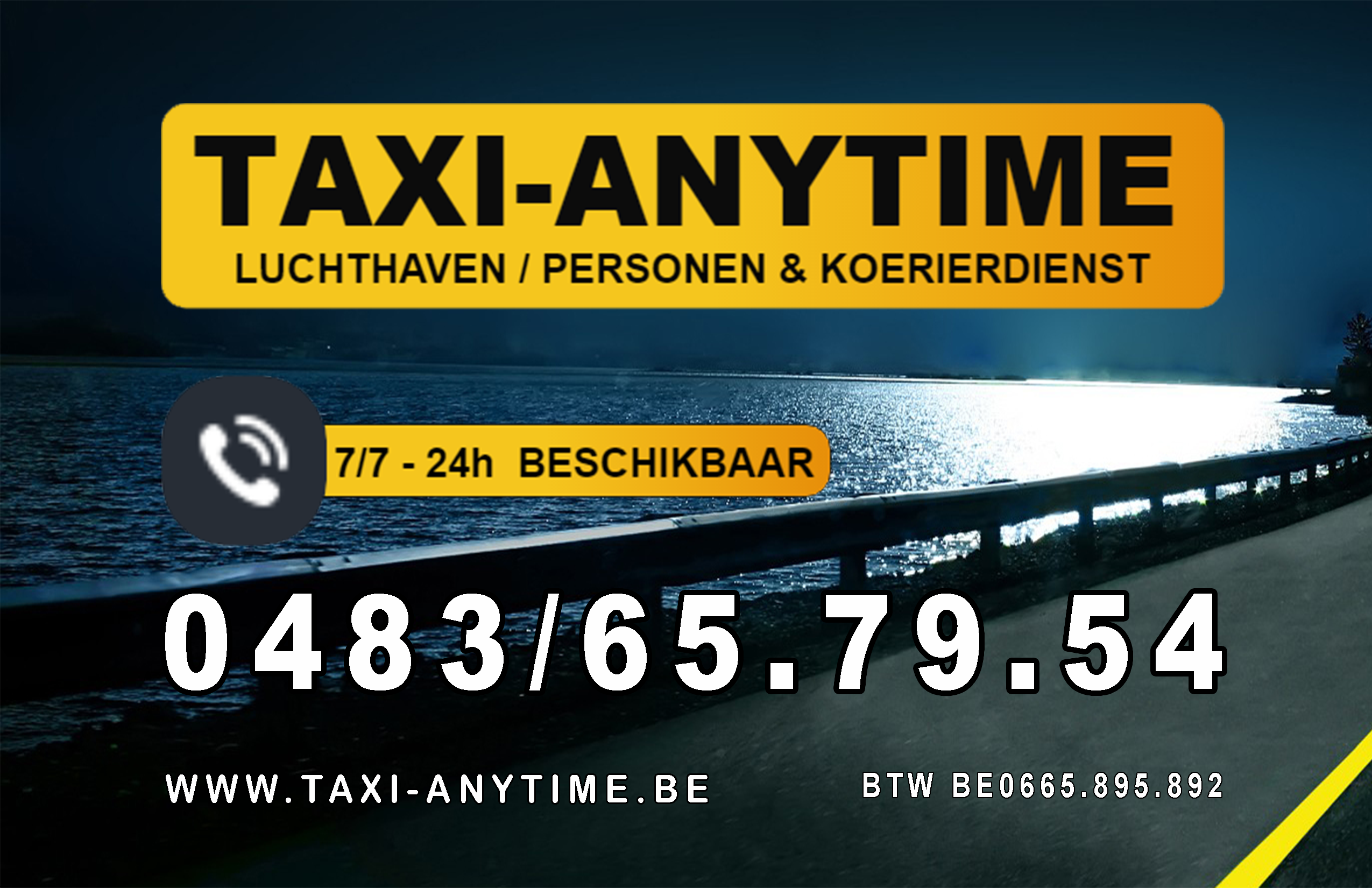 taxibedrijven met luchthavenvervoer Sint-Eloois-Winkel Taxi-Anytime