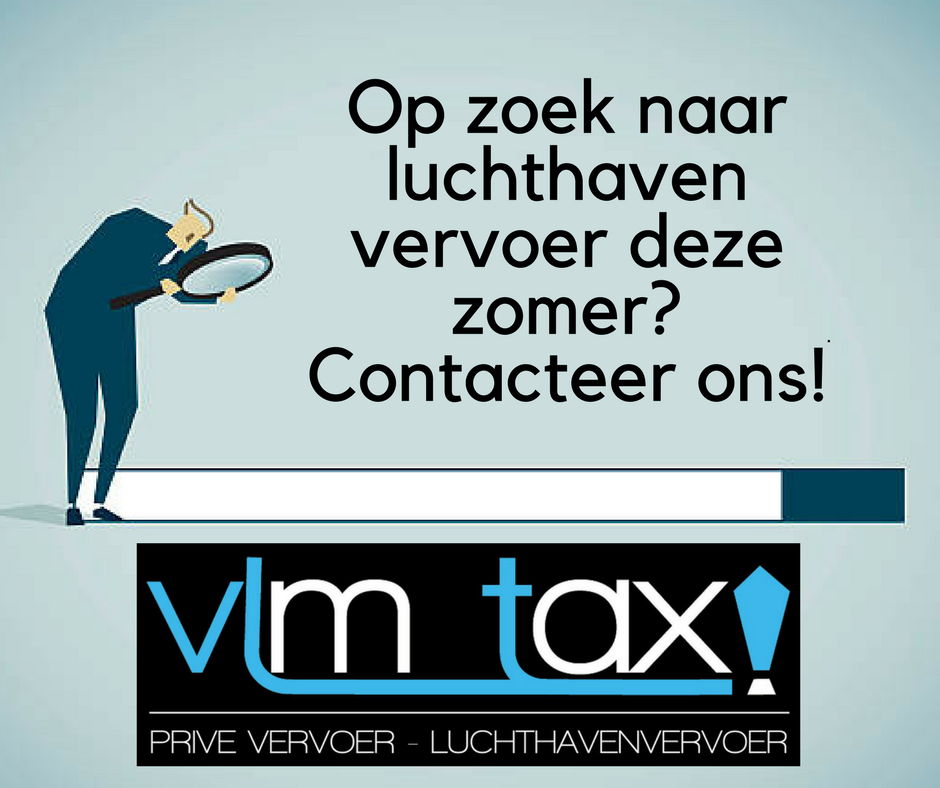 taxibedrijven met luchthavenvervoer Linter | VLM TAX